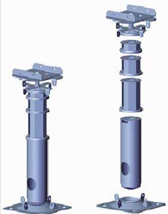 Steel Raised Floor Pedestals High Quality Steel Raised Floor