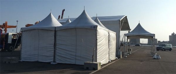 Cross Cable Tent’s Solid Sidewall